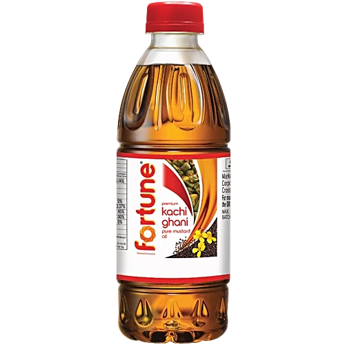 Fortune Premium Kachi Ghani Pure Mustard Oil (910 g)