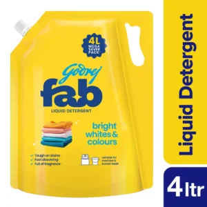 Godrej Fab Liquid Detergent Refill Pouch for Machine