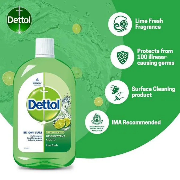 Dettol Liquid Disinfectant (Lime Fresh) - Image 7