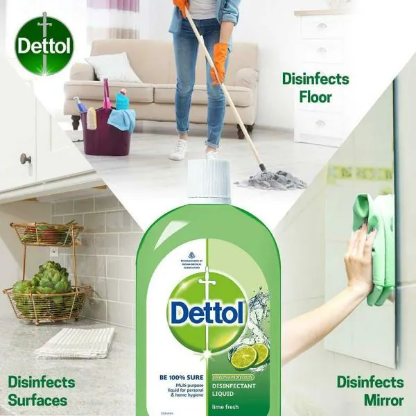 Dettol Liquid Disinfectant (Lime Fresh) - Image 3