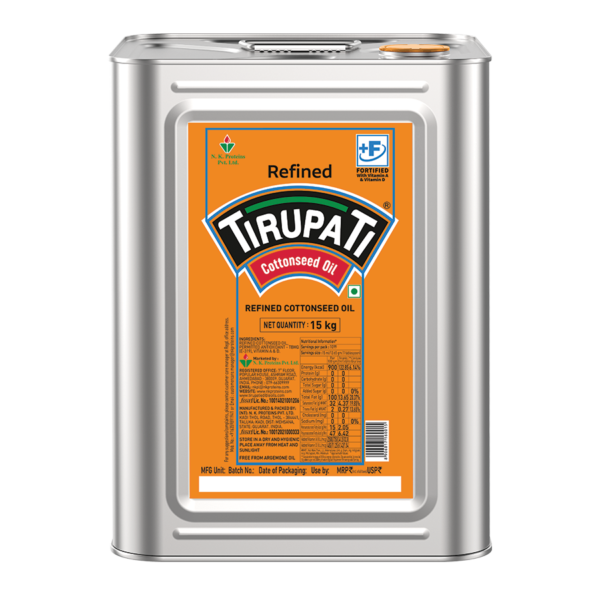 Tirupati Cotton Seed Oil
