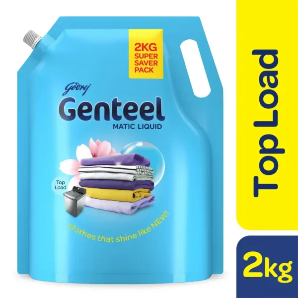 Godrej Genteel Matic Top Load Detergent Liquid Pouch